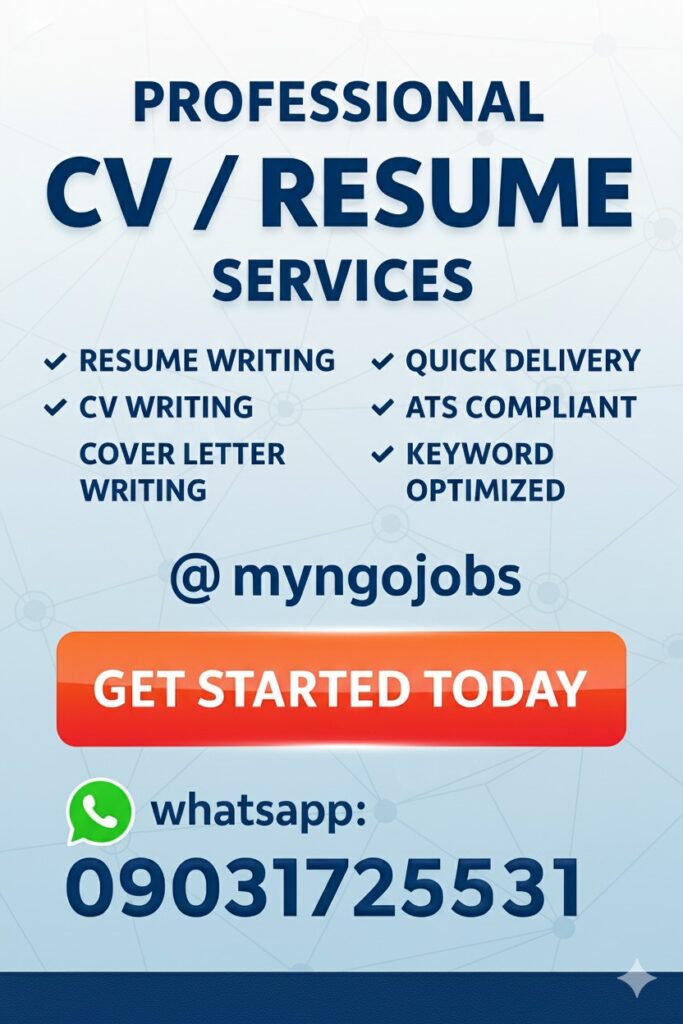 cv writing service flyer myngojobs