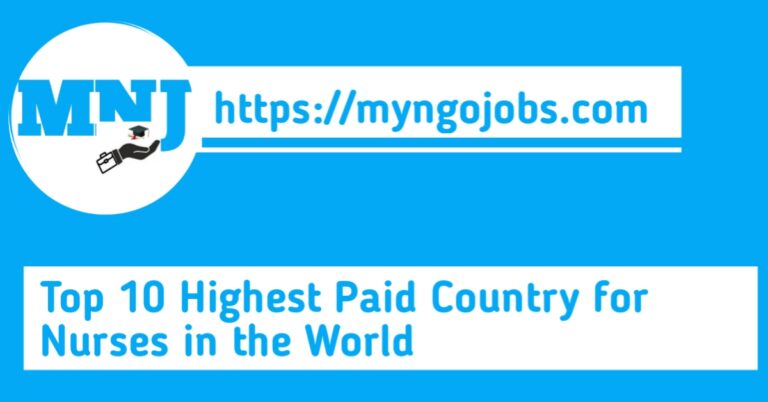 Top 10 highest paid country for nurses