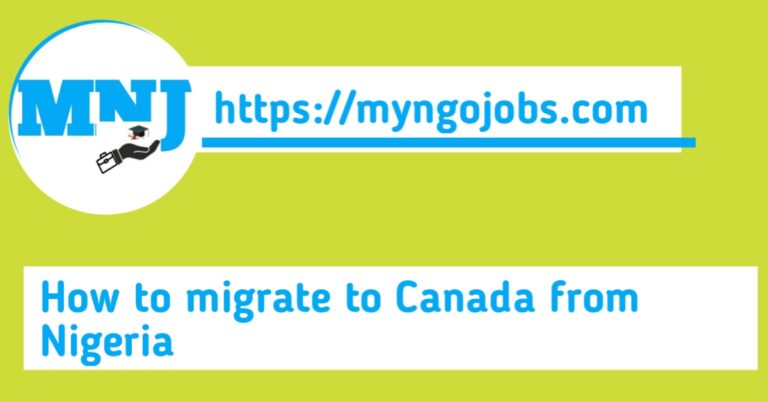 How to migrate to Canada from Nigeria