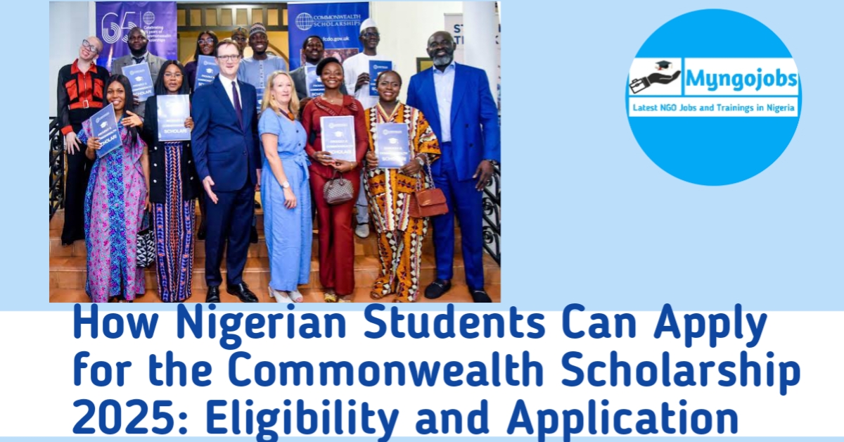 Commonwealth scholarship for Nigerian students 2025