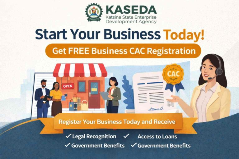 KASEDA Offers Free CAC Business Registration for Katsina Citizens